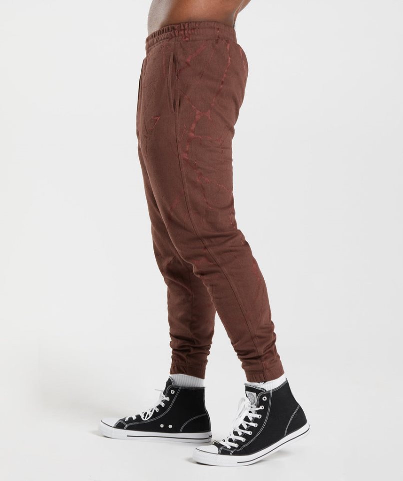 Men's Gymshark Power Jogger Brown | NZ 7DYAGJ